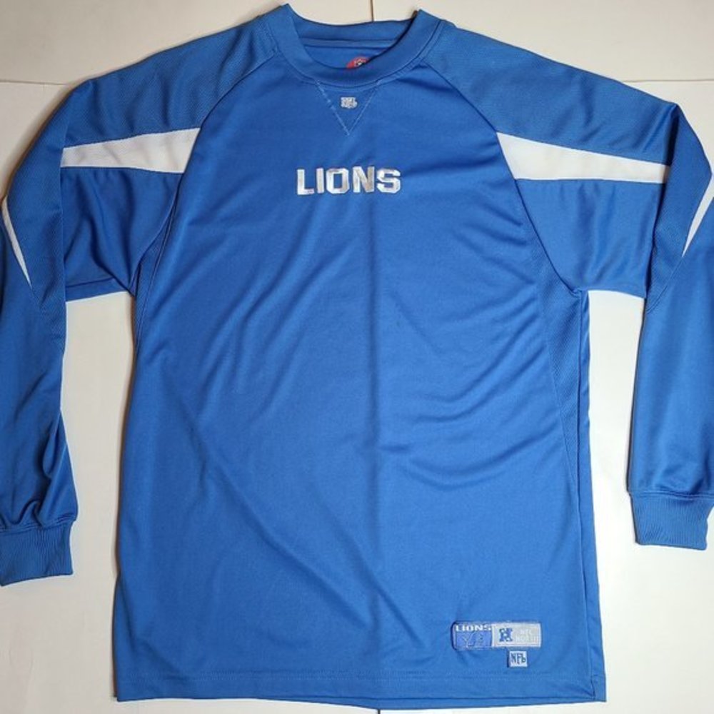 Detroit Lions Mens‎ Medium NFL Long Sleeve Shirt